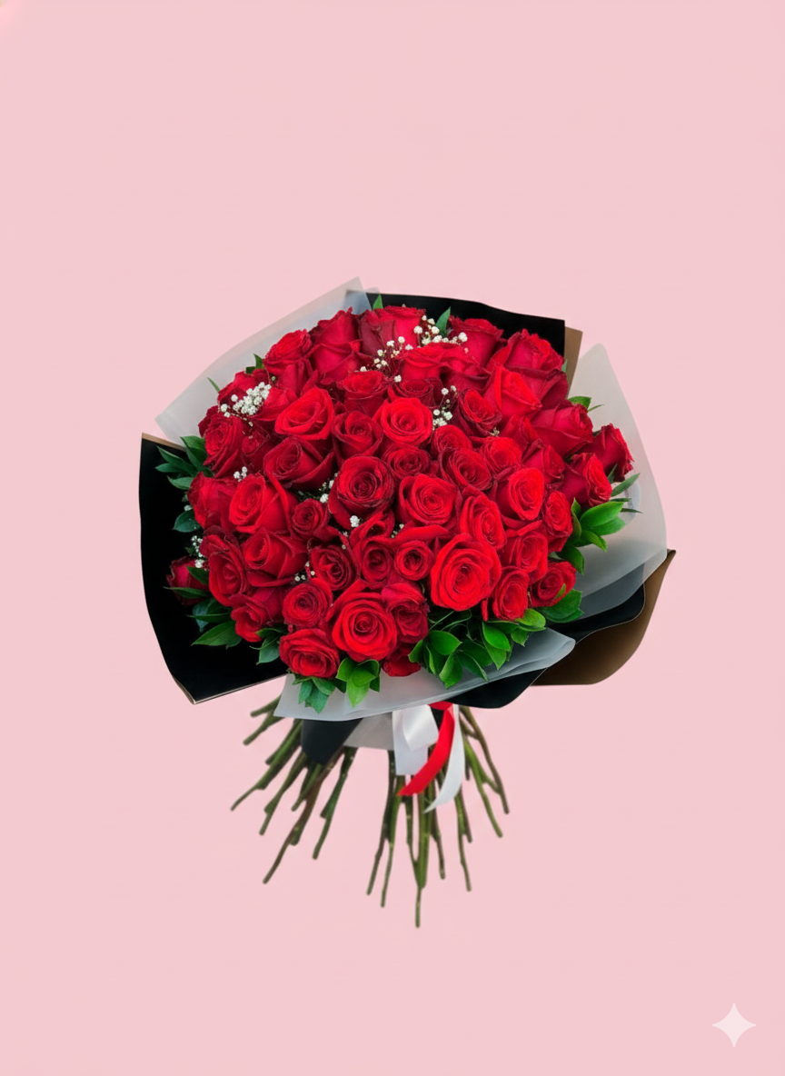 Maxi ramo 100 rosas Maxi ramo 100 rosas - Imagen 1